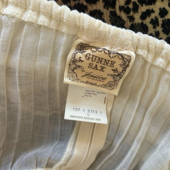 Vintage Gunne Sax tiered ruffle maxi dress - Picture 2 of 11